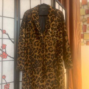 *HOST PICK* Elie Tahari Leopard-Print Coat